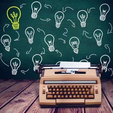 Composite image of a printer with paper Illustrazione stock