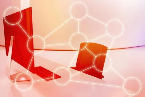 Composite image of progress icons 3d Illustrazione stock