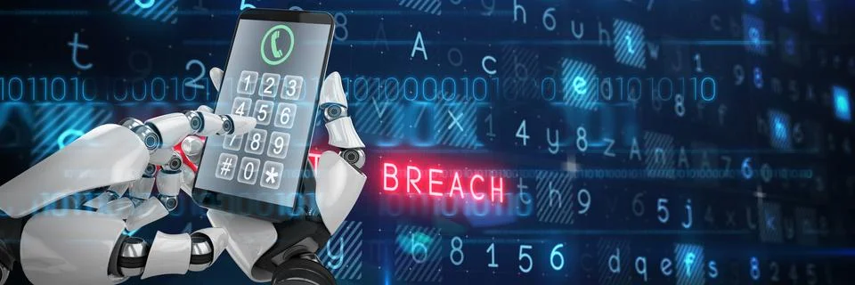 Composite image of screen of a smartphone Stock Illustration