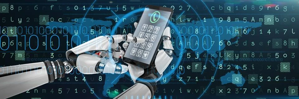 Composite image of screen of a smartphone Stock Illustration