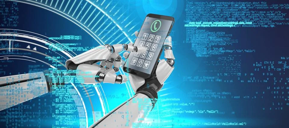 Composite image of screen of a smartphone Stock Illustration