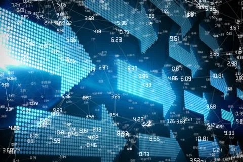 Composite image of screen with times Ilustração Stock