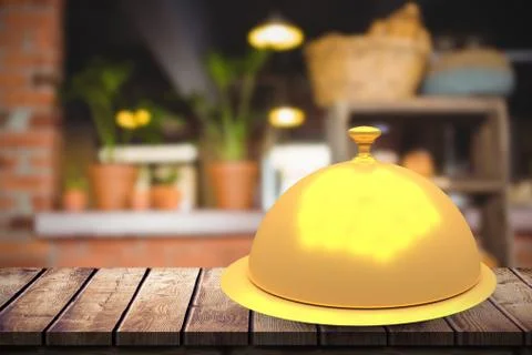 Composite image of serving dish Stock Illustration