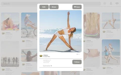 Composite image of site page Stock-Fotos
