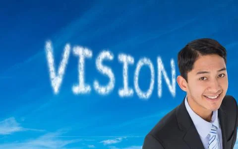 Composite image of smiling businessman Ilustración de archivo
