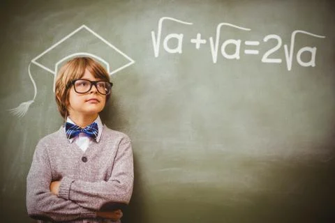 Composite image of square roots Stock Photos