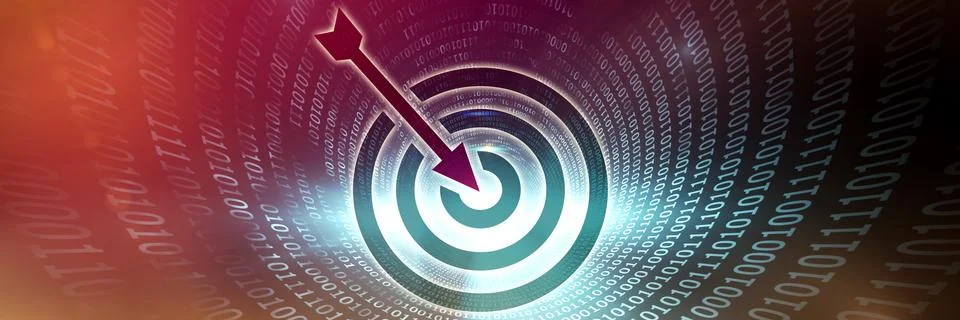 Composite image of target Stock Illustration