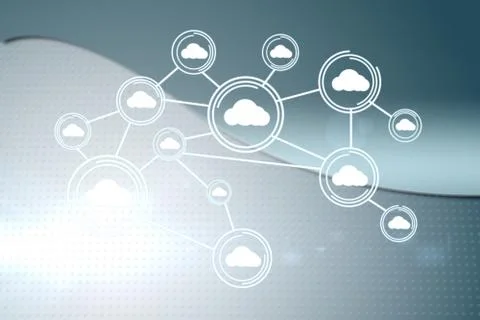 Composite image of technology interface Illustrazione stock