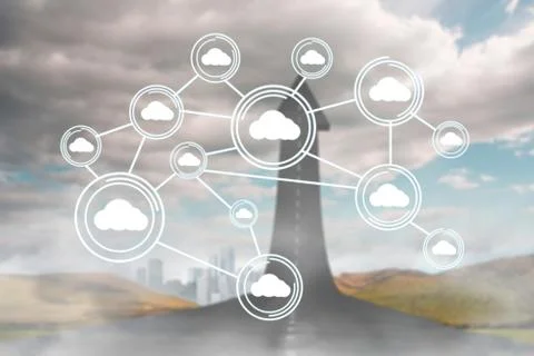 Composite image of technology interface Stock Illustration