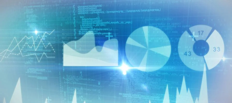 Composite image of technology interface Illustrazione stock