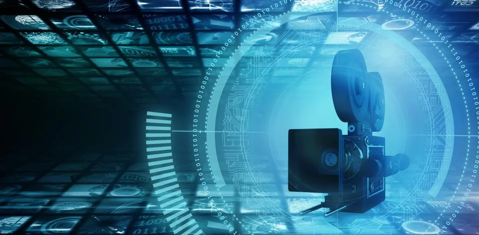 Composite image of technology interface Stock Illustration