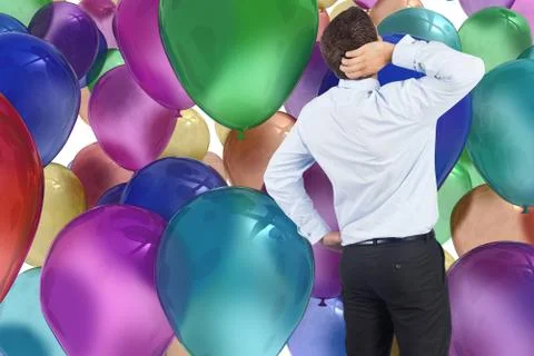 Composite image of thinking businessman scratching head 스톡 일러스트