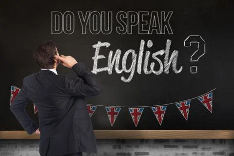Composite image of thinking businessman scratching head 스톡 일러스트