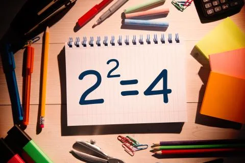 Composite image of two squared Stock Illustration