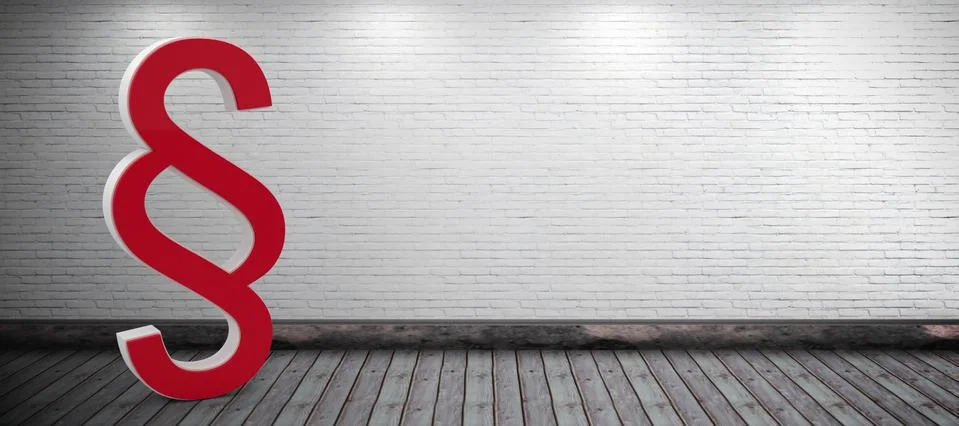 Composite image of vector icon of section symbol Illustrazione stock