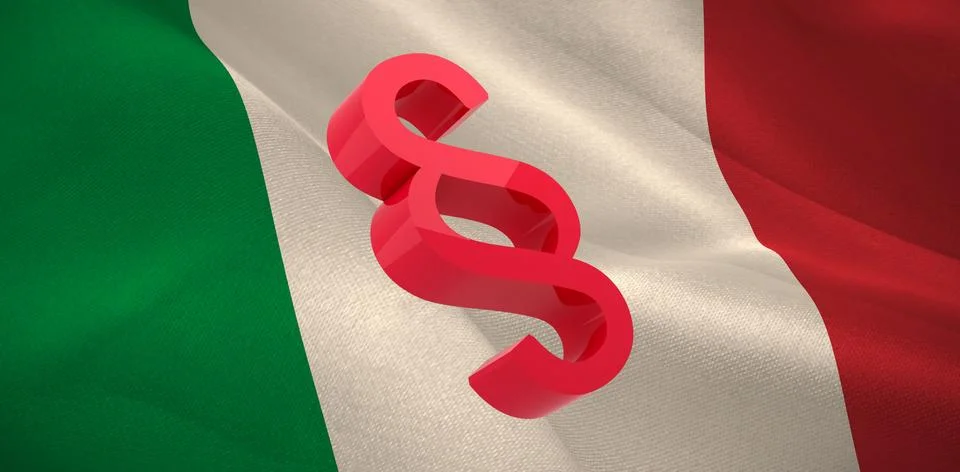 Composite image of vector icon of section symbol Illustrazione stock