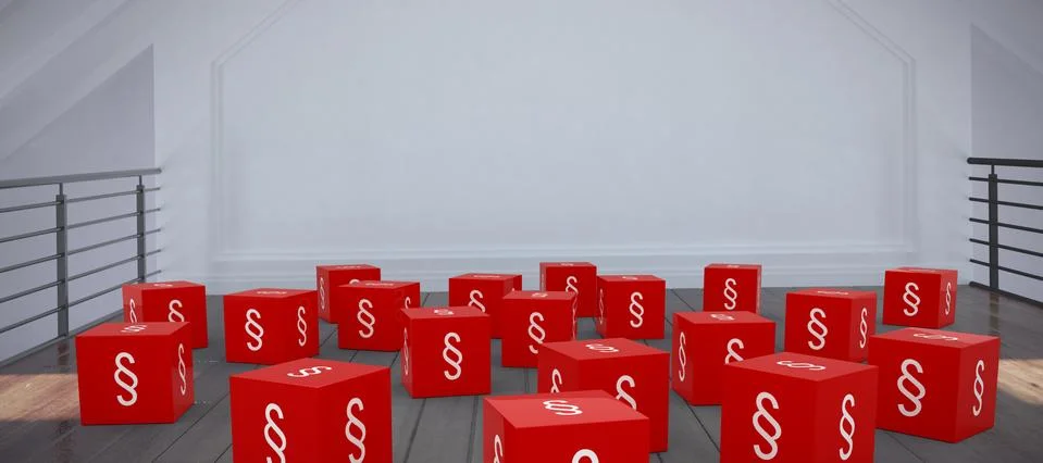 Composite image of vector icon of section symbol Stock Photos