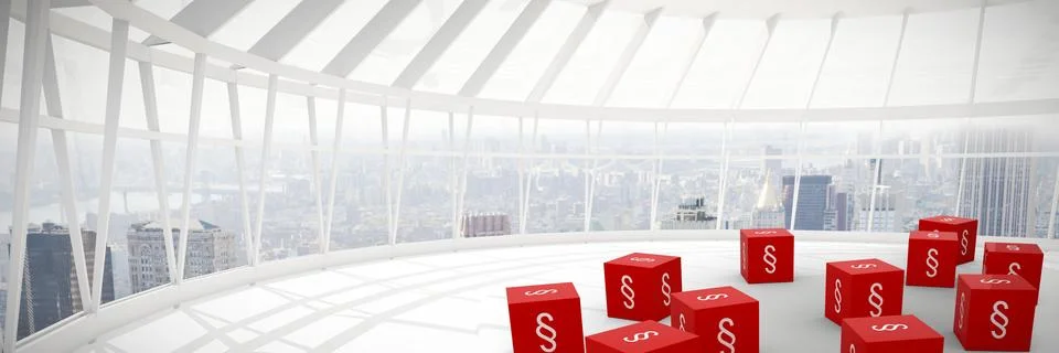 Composite image of vector icon of section symbol Foto stock