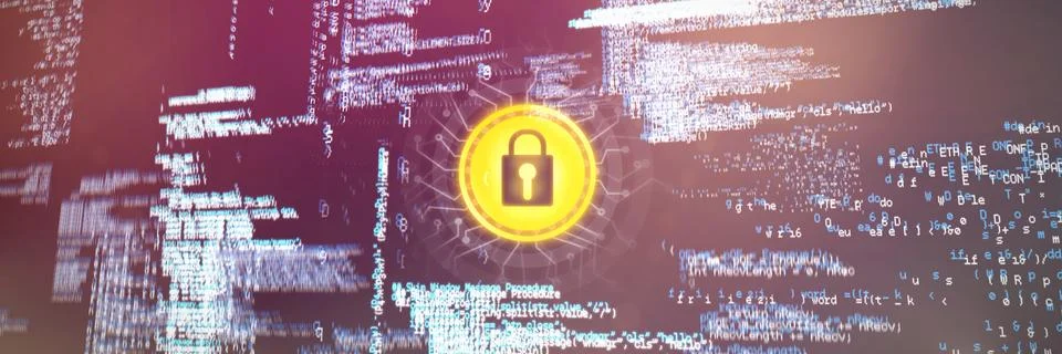 Composite image of vector icon of security logo Stock Illustration