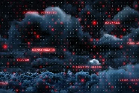 Composite image of virus background 스톡 일러스트