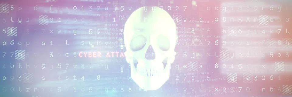 Composite image of virus background 스톡 일러스트