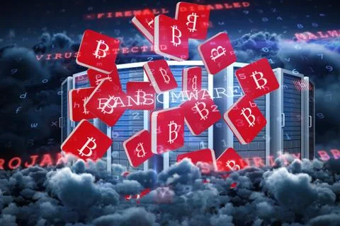 Composite image of virus background Stock Photos