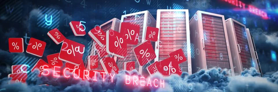 Composite image of virus background Foto stock