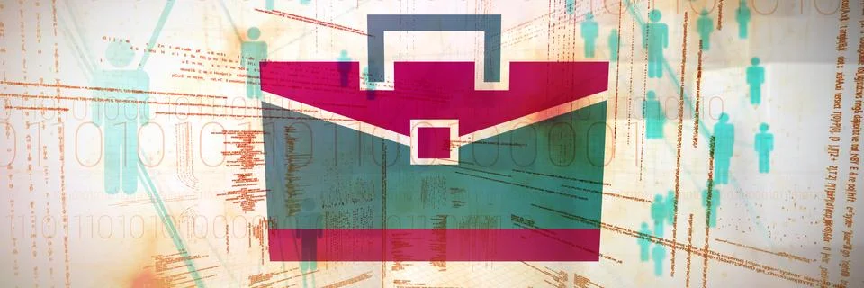 Composite image of wallet Stock Illustration