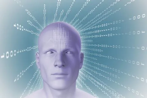 Composite image of waveform on grid 库存插图