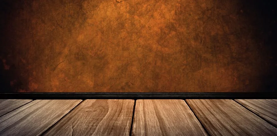 Composite image of white wall with parquet 스톡 일러스트