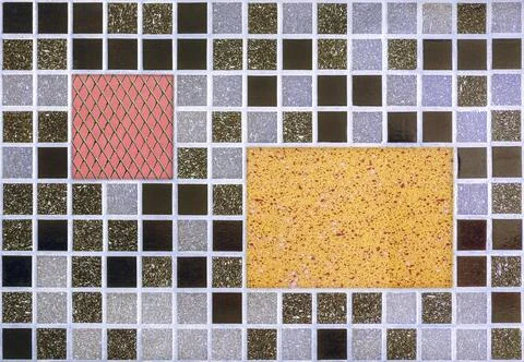 Composite mosaic background. Stock Photos