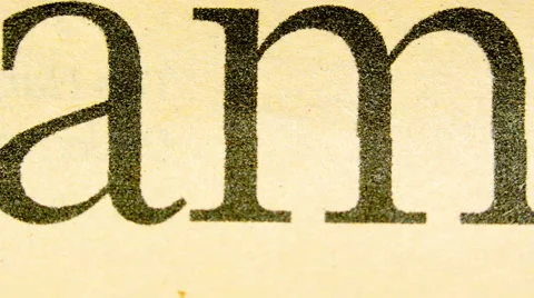 Composite newspaper texture. 4K UHD Stock Footage 55746218