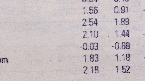 Composite newspaper texture. 4K UHD Stock Footage 56029966