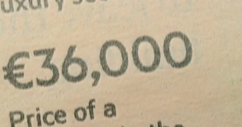 Composite newspaper texture. Video stock 319901826