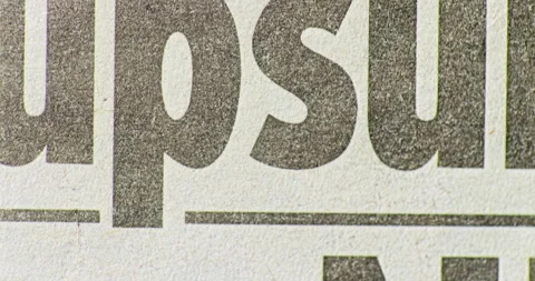 Composite newspaper texture. Stock Footage 319902597