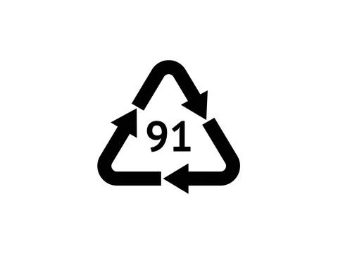 Composite Recycling codes Stock Illustration