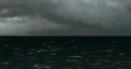 Composite of strong ocean storm 1 - with lightning strike HD 동영상