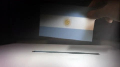 Compositing Hand Voting To Flag OF Argentina  Видео 148892622