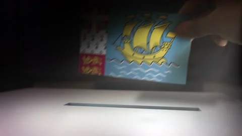 Compositing Hand Voting To Flag OF Saint Pierre and Miquelon  Видео 149372438