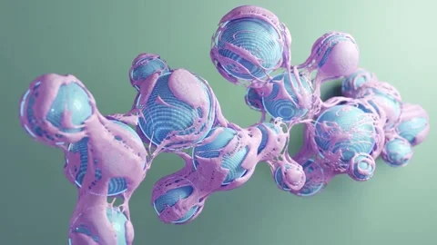 Composition with 3d spheres Stock Footage 239811870