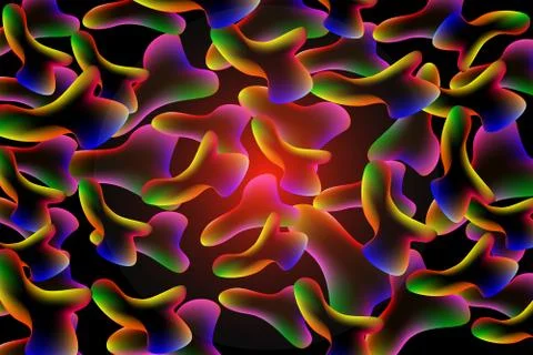 Composition abstract background, vector geometric modern Stock Illustration