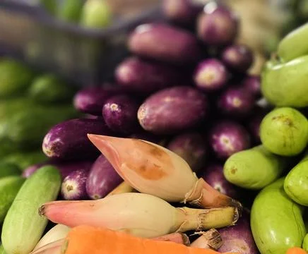 Composition with assorted raw organic vegetables. Detox diet consist of col.. Stock Photos