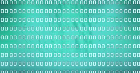 Composition of binary coding processing over online security padlock 스톡 일러스트