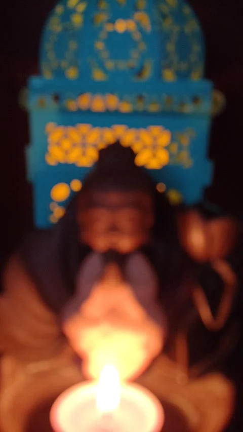 Composition with candles Stock Footage 330310649