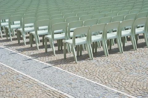 Composition of chairs Stock Photos