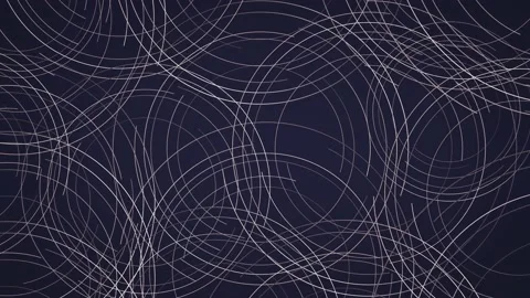 Composition of circles on dark background. Stock Footage 229271830