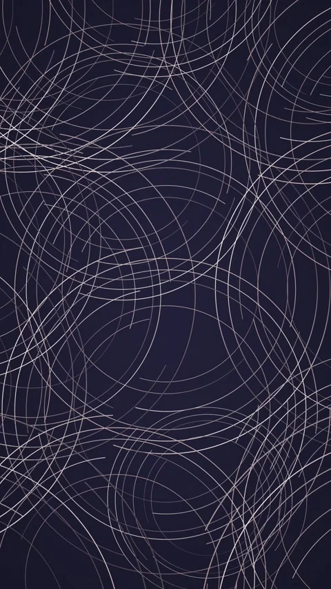 Composition of circles on dark background - Vertical Video stock 229271856