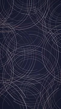 Composition of circles on dark background - Vertical Stock Illustration