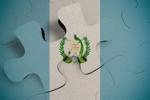 Composition of the concept of crisis and integration of a countryGuatemala FL Иллюстрация