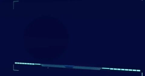 Composition of data processing on black background 스톡 일러스트